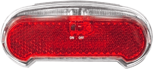 Axa achterlicht Riff switch batterij 80mm
